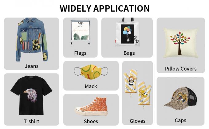 A4 / A3 DTF-Druckerfilm Kaltschälen 75U Dicke PET-Freigabefilm Nichtklebend 4