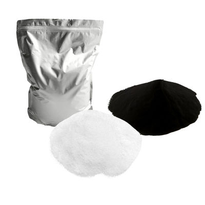 Schwarzes 1 kg DTF-Pulver zur Warmschmelze für Baumwoll-Polyester-Nylonstoffe
