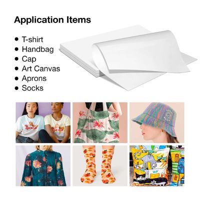 A4 Premium DTF Transfer Film Roll 8,27&quot; x 328ft Matte Clear PreTreat PET Wärmeübertragungspapier für A4 DTF Drucker