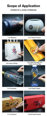 Instant Dry UV DTF Polymer Printing Film 30cm für Glas Holz Leder Metall Acryl
