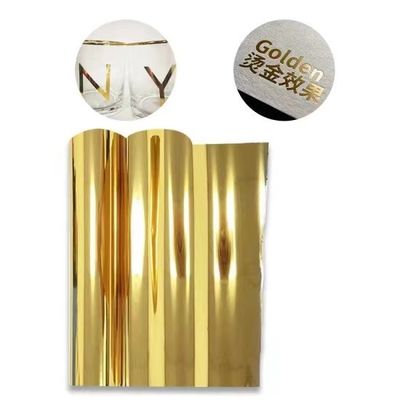 Digitale UV-Druckmaterialien UV-Transfer-Aufkleber Logo Goldfolie DTF-Druckerfilm