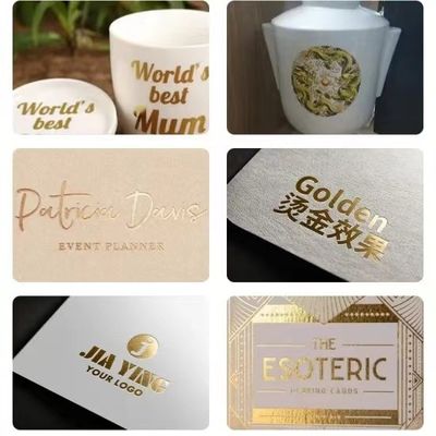 Goldfolie DTF-Transferfolien Etiketten UV-DTF-Filmdruck für Bechertransfer