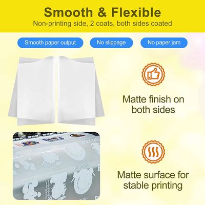 60cm DTF-Druckerfilm Kalt-Hot-Peel mattes PET-Film DTF-Drucker direkt auf T-Shirt