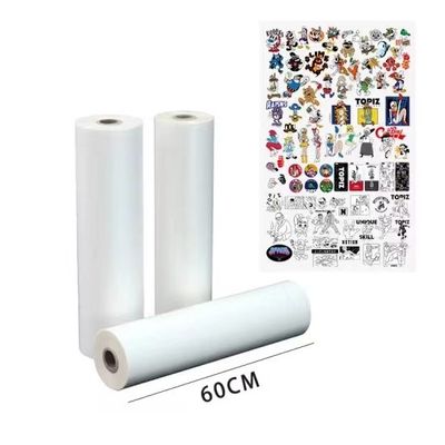 75mic DTF Film Roll Doppelseitige Matte 60cm 30cm 33cm PET Wärmeübertragung Film