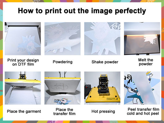 60cm Druckbarer DTF-Heat Press für T-Shirts und Kleidung