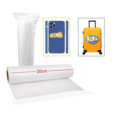 43cm Digitale Tintenstrahldruck-Wärmeübertragung Pet Film Roll für DTF 75U Dicke Freigabe