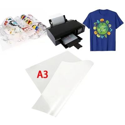 DTF Weißfarbenübertragung Pet Film Rollen Papier Film für DTF 75U Dicke Freisetzung Pet Film Roll