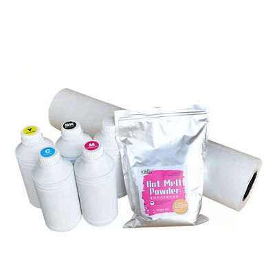 42cm Doppelseitig Matte DTF Hot Peel Film Roll 75mic DTF Druckfilm für Bekleidung
