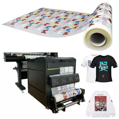 42cm Doppelseitig Matte DTF Hot Peel Film Roll 75mic DTF Druckfilm für Bekleidung