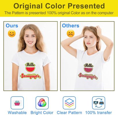 Hot Cold Peel Pet DTF Film Roll für T-Shirt Druck 30cm 60cm 120cm