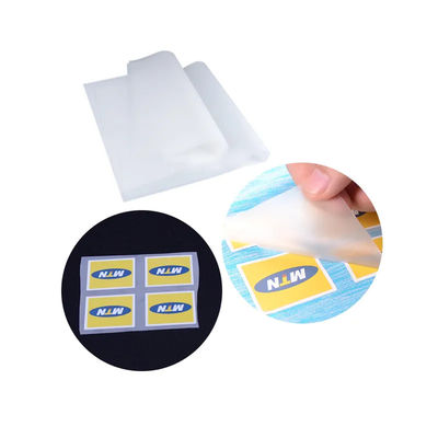 30cm*100m 75U Dicke Freisetzung Pet Film Roll Doppelseitiges Kaltes Peelen Heißes Peelen Heißes durchsichtiges Film 30cm für T-Shirt DTF