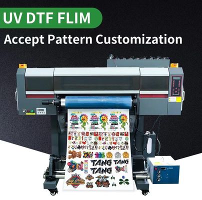 Polymer-Kalttransfer-Druckfilm A und B-Film UV DTF PET-Aufkleberfilm 30 cm