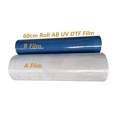 60cm DTF UV Pet Film Rollblatt UV DTF Cup Wrap Digitales Drucken Ab Film