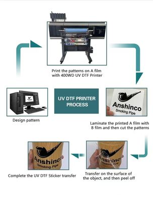 UV Dtf Transfer Ab Pet Film Roll 30*100cm Ab Film Transfer Dtf A3 30cm UV Dtf Druckfilm
