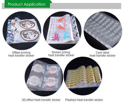 Matte Kaltpeeling Offset-Druckfilm Bekleidung Bildschirmdruck Druckerfilm