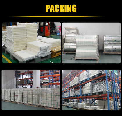 48*64cm Wasserfarbe PET Offset-Druckfilm Chemische Beständigkeit 75mic PET-Freigabefilm