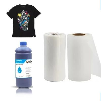 60cm*100m 75 Mikron Glanz/Matte Finish Digitales DTF-Filmdruck mit Dehnbarkeit