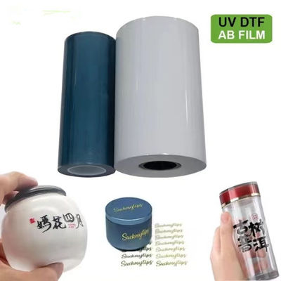 UV-DTF-Filmpaket A*100m+B*100m Film 0,6*100m für Rollen UV-Drucker Etikettenaufkleber UV-DTF AB-Filme