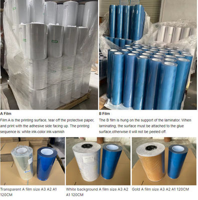 UV-Übertragungsaufkleber UV Dtf Cup Wrap Cups Transfer Uv Dtf Ab Film zum Drucken von Etikettenaufklebern
