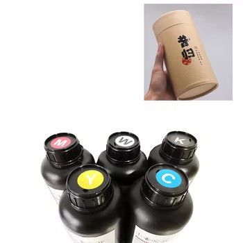 CMYKW+Vanish 500ml LED-Digital-UV-Härtungsdruckfarbe für scharfen Auflösungsdruck