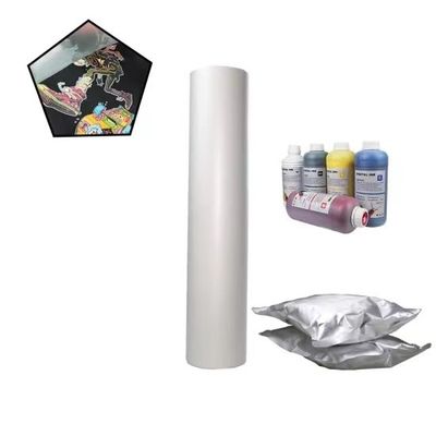 33cm*100m Rollen mit DTF-Film Doppelmatte Instant Peel DTF-Film 75 Mikronen