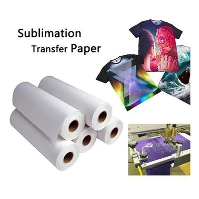 44 Zoll * 100m 29 Gsm Atmungssublimationsdruckpapier für Farbstoffunterdruck