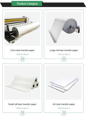 95GSM 44 Zoll*400m Epson Sublimationspapier Roll für Polyestergewebe