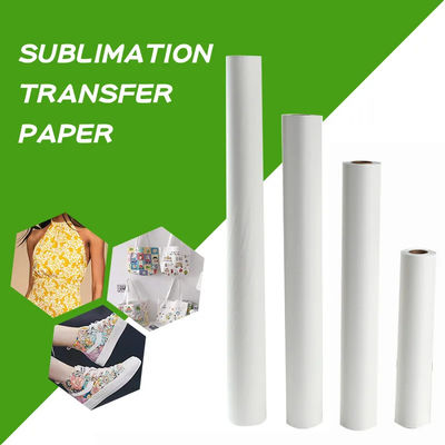 Wärmebeständig, maschinell waschbar Sublimationsdruckmaterial 100 gm Transferpapier Polyester