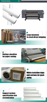 71 Zoll Sublimationsdruckmaterial Papier für dehnbare Stoffe 100GSM