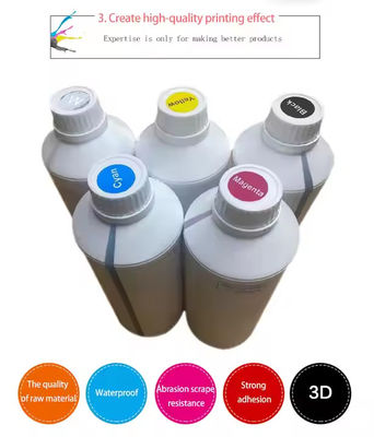 1000 ml DTF-Tinte CMYK weiße Tinte für T-Shirt &amp; Pet Film Druck Premium DTF-Drucker Tinte