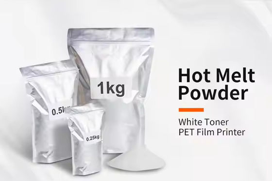 DTF Warm schmelzen Weiß Schwarz Weich 25kg Tasche TPU Klebegummi Für DTF-Druck