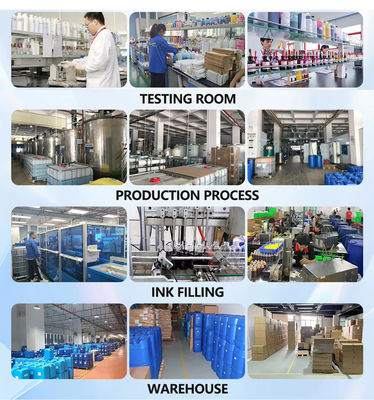 Digitales Drucken CMYKW dtf Tinte für T-Shirts Druckmaschine 1000ml dtf Wasserfarbe