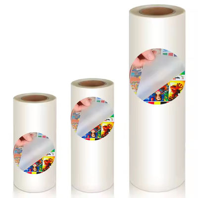 60cm x 100M DTF PET Film Roll Wärmeübertragungsfilm für Bekleidung mit TPU-Pulverkompatibilität