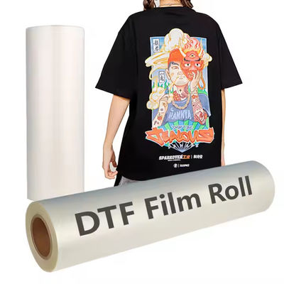 60cm DTF-Film für kundenspezifische Designs 75mic, kalte und heiße Peeling ideal für T-Shirts und Bekleidung