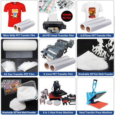 220V / 110V A3 DTF-Drucker PET-Filmdruckmaschine für T-Shirt-Transfer