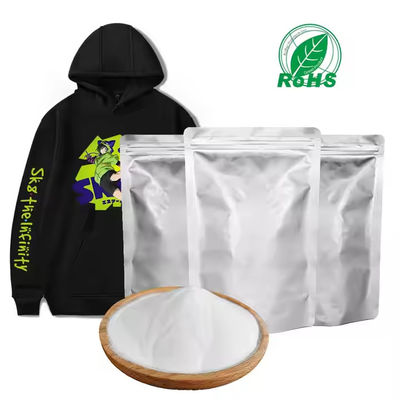 1 kg 80um weiß/schwarz TPU DTF Heißschmelzpulver für die Wärmeübertragung T-Shirt Druck