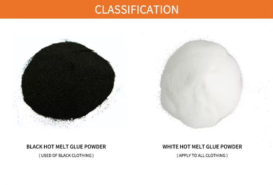 Weiß und schwarz DTF TPU Heißschmelzpulver für vibranten Druck (1kg, 5kg) mit Wärmeübertragung