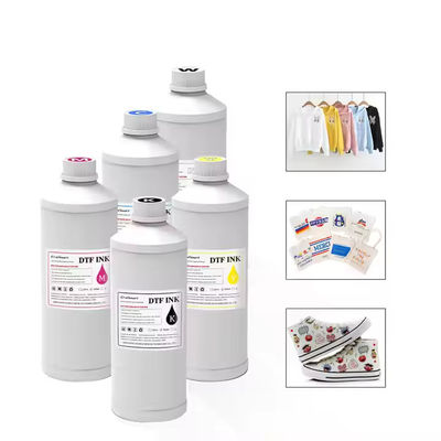 CMYK Weiß 1000 ml DTF-Drucker T-Shirt Tinte Textildruck