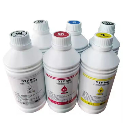 Weiße Textilpigment-DTF-Übertragungsfarbe 1000 ml für Epson I3200