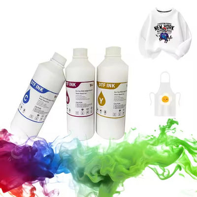 1000 ml/Flasche Textil DTF Pigment Tintenübertragungsfilm Druck auf DTF Drucker