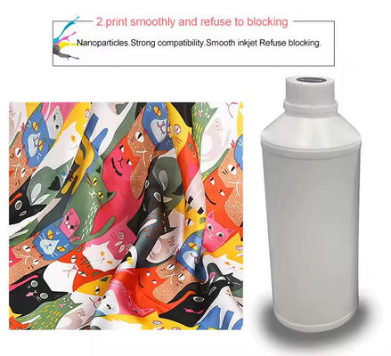 CMYK W Farben 500 ml Dtf Pigment Tinten Wärmeübertragung Druck für Wasser-basierte Drucker