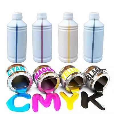 1000 ml CMYK DTF Pet Film Weiße Pigmenttransferfarbe für Epson I3200 XP600 8550